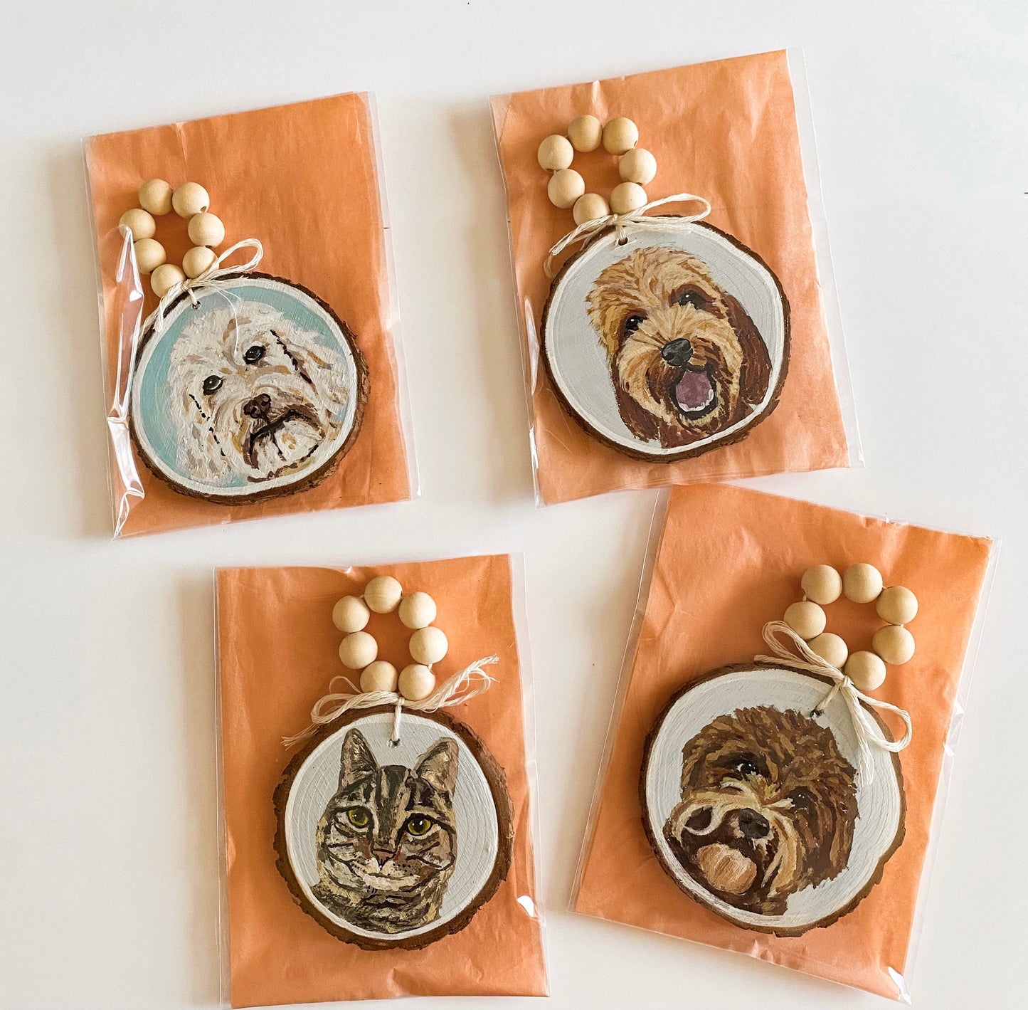 Custom Painted Pet Ornament