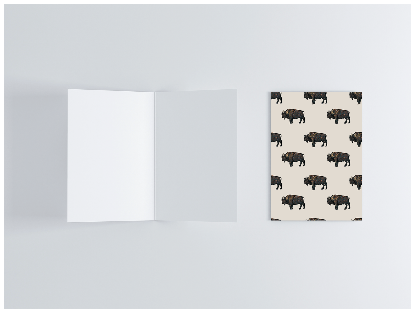 Buffalo Notecard