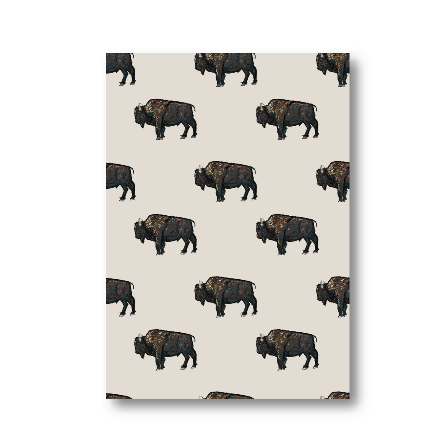Buffalo Notecard