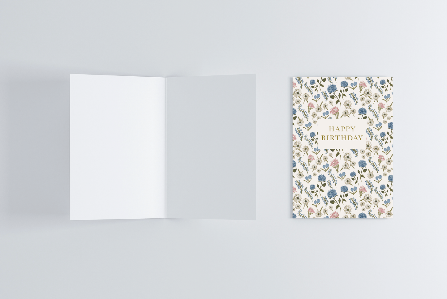 Floral Birthday Card