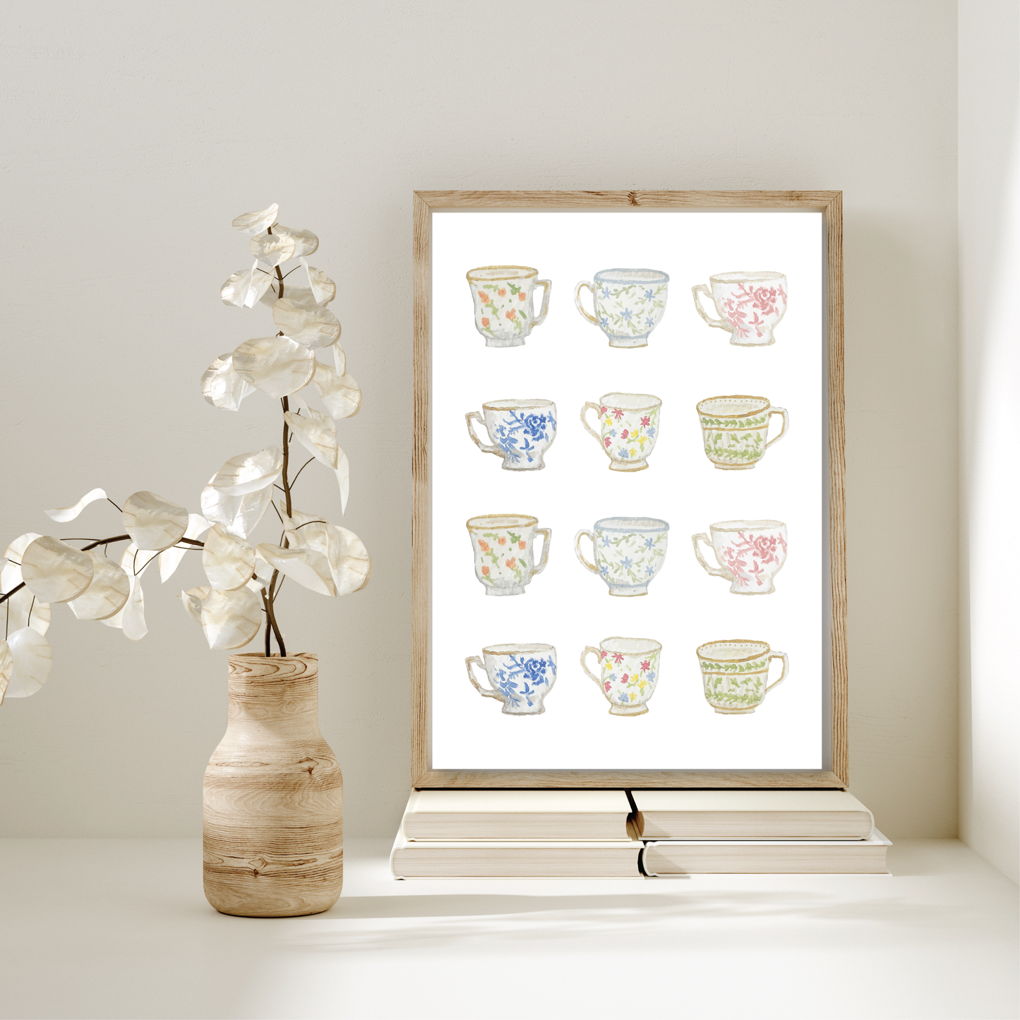 Teacups Print