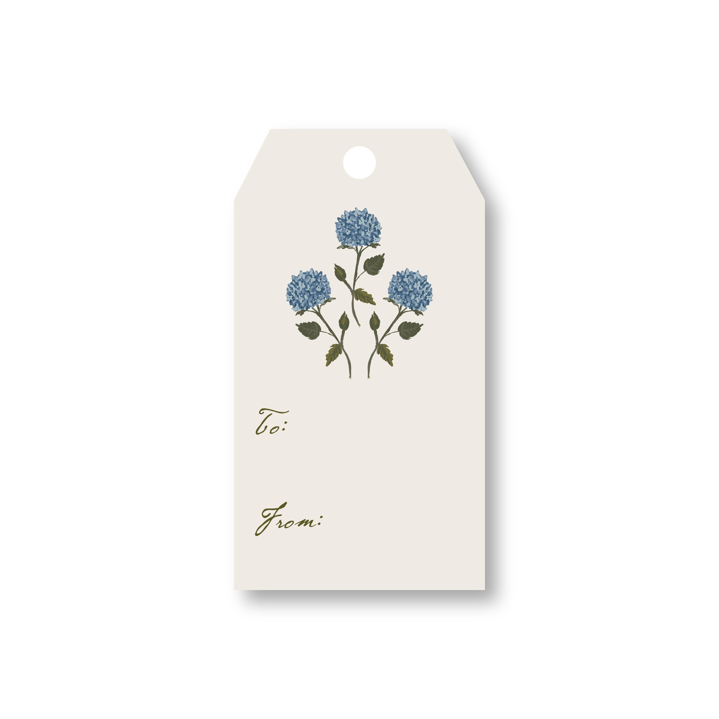Hydrangea Gift Tags