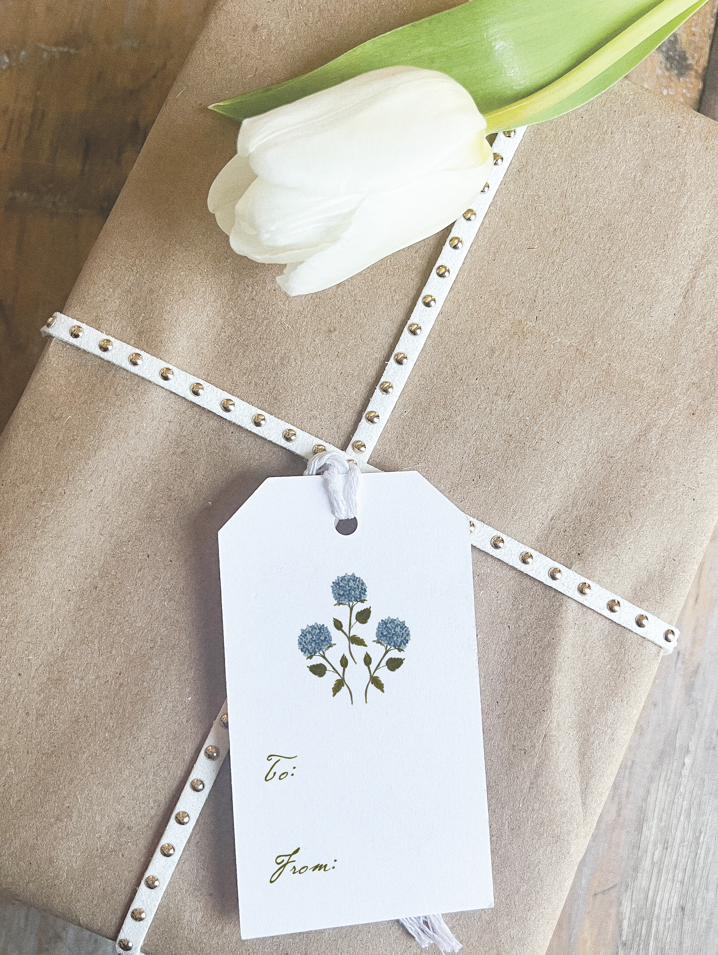 Hydrangea Gift Tags