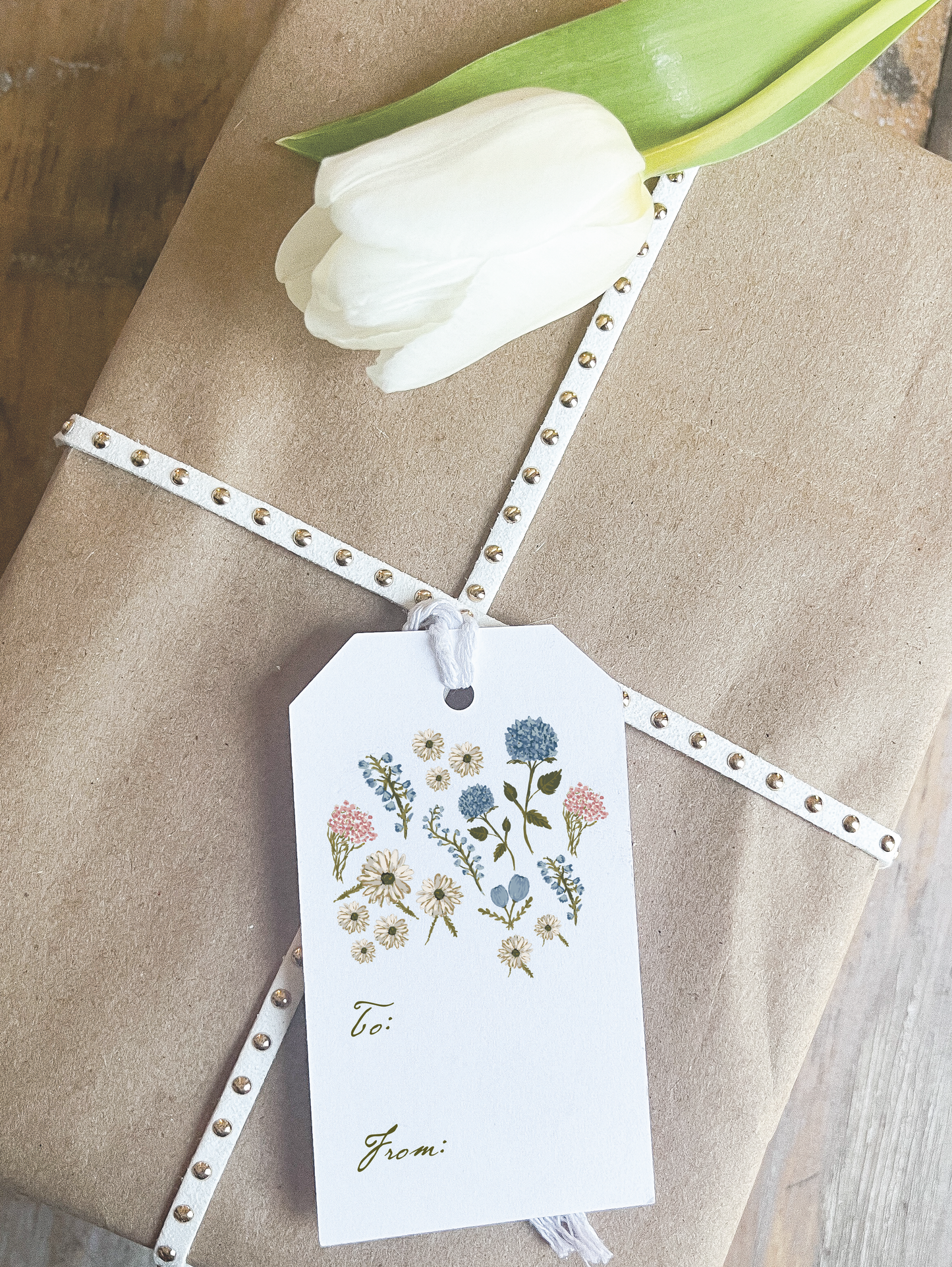 Floral Gift Tags