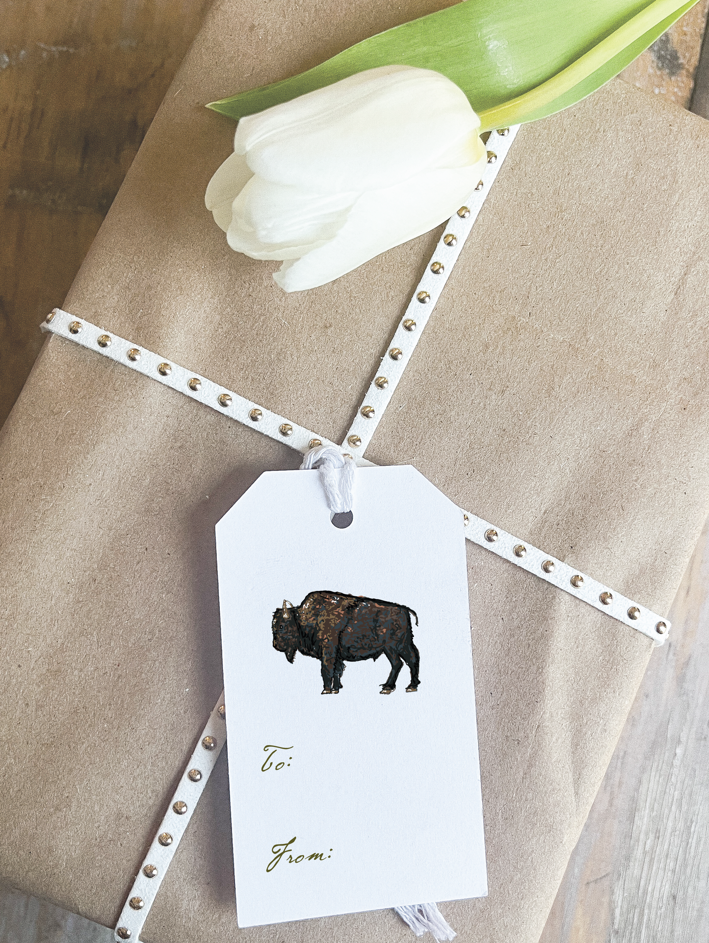 Buffalo Gift Tags