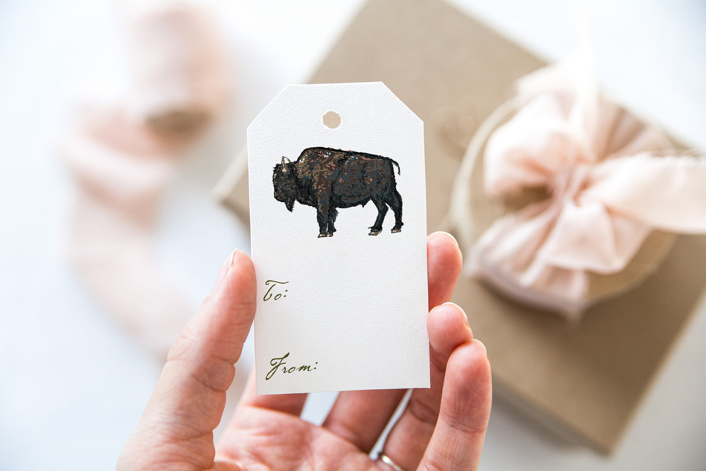 Buffalo Gift Tags