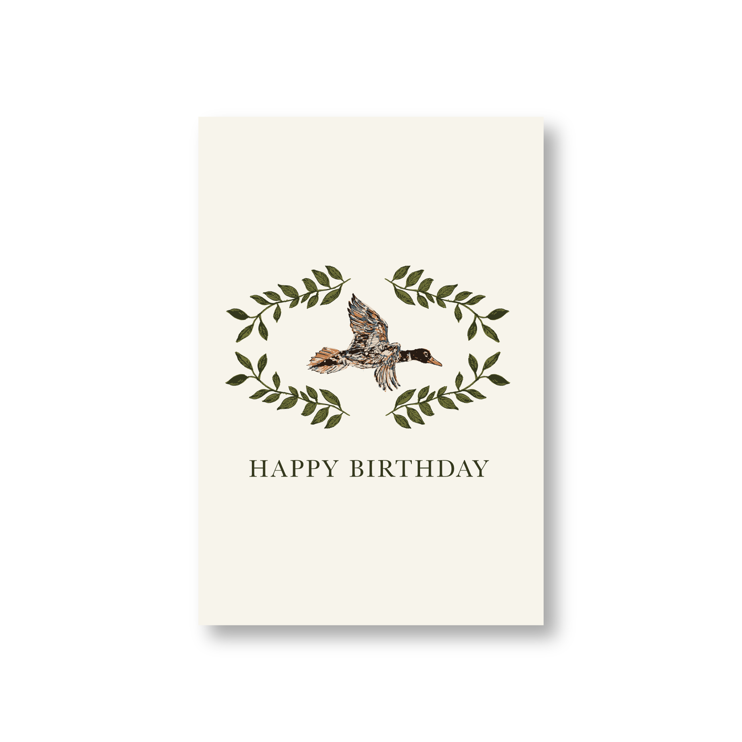 Duck Birthday Card
