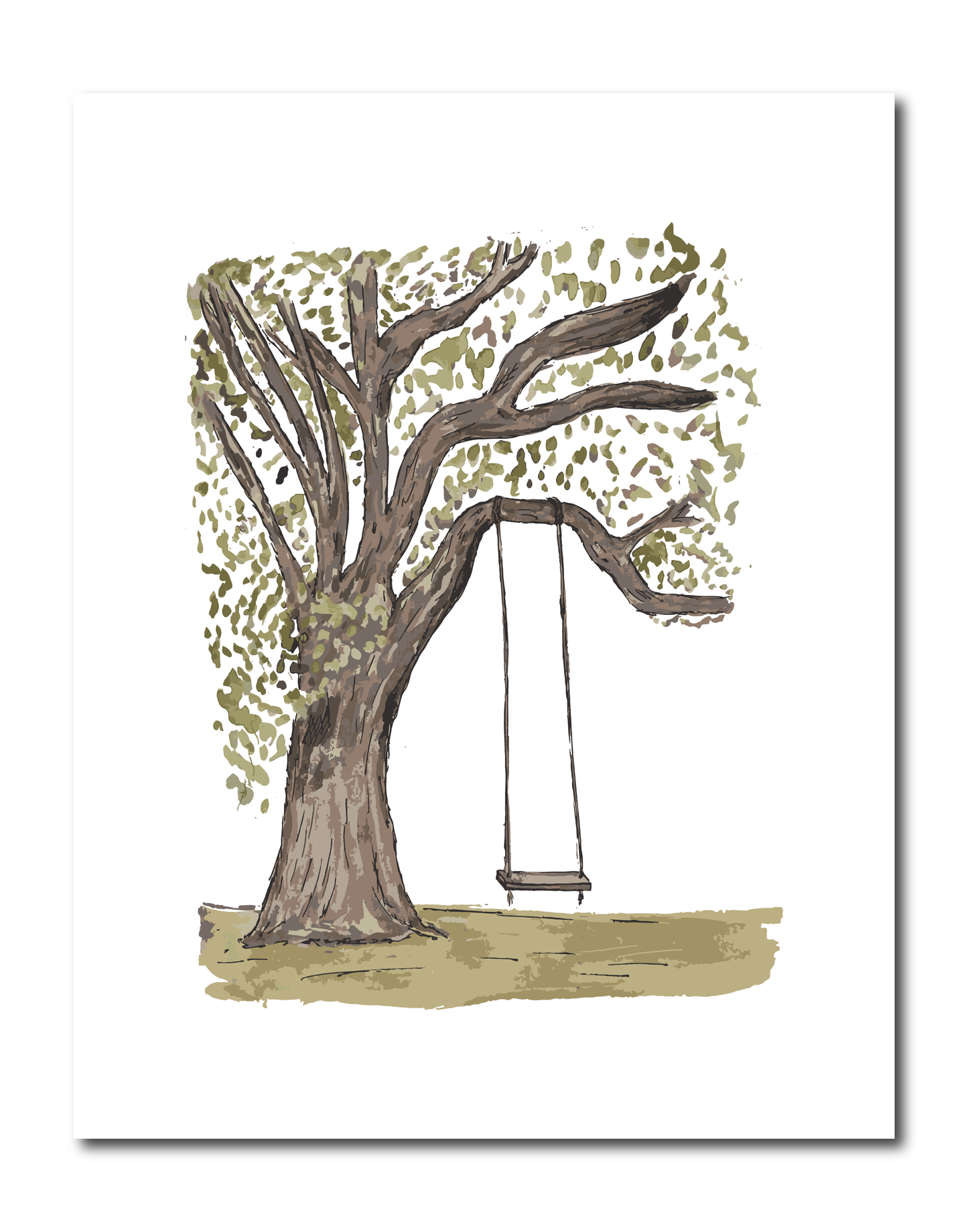 Front Yard Swing Print