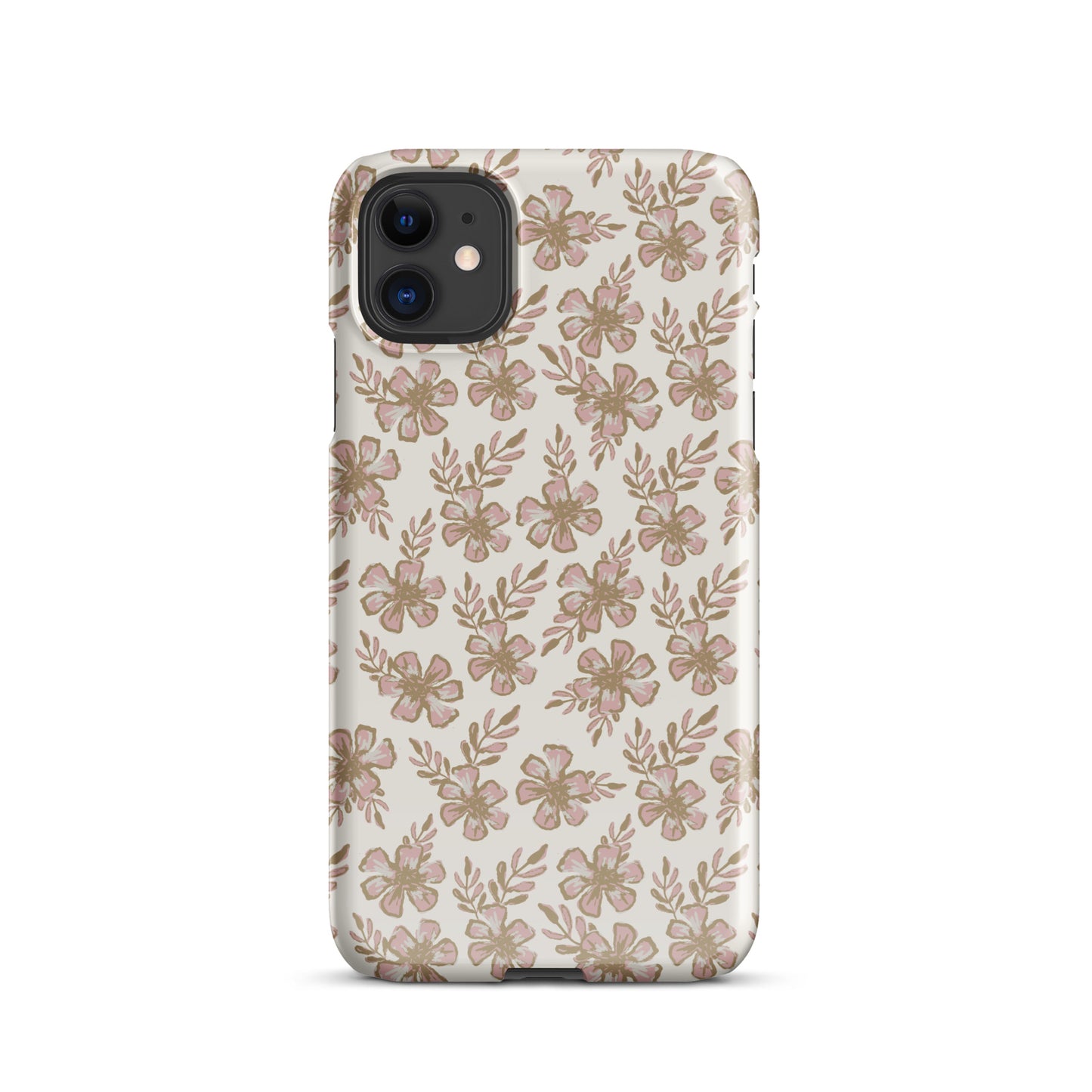 Pink Floral IPhone Case