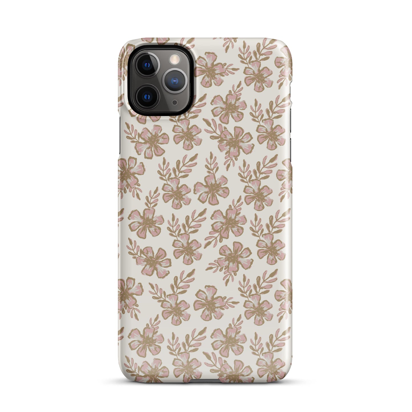 Pink Floral IPhone Case