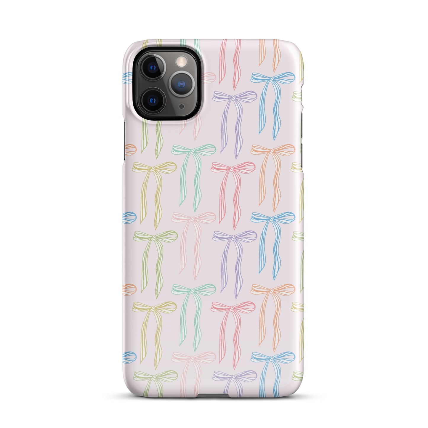 Pink Pastel Bow IPhone Case