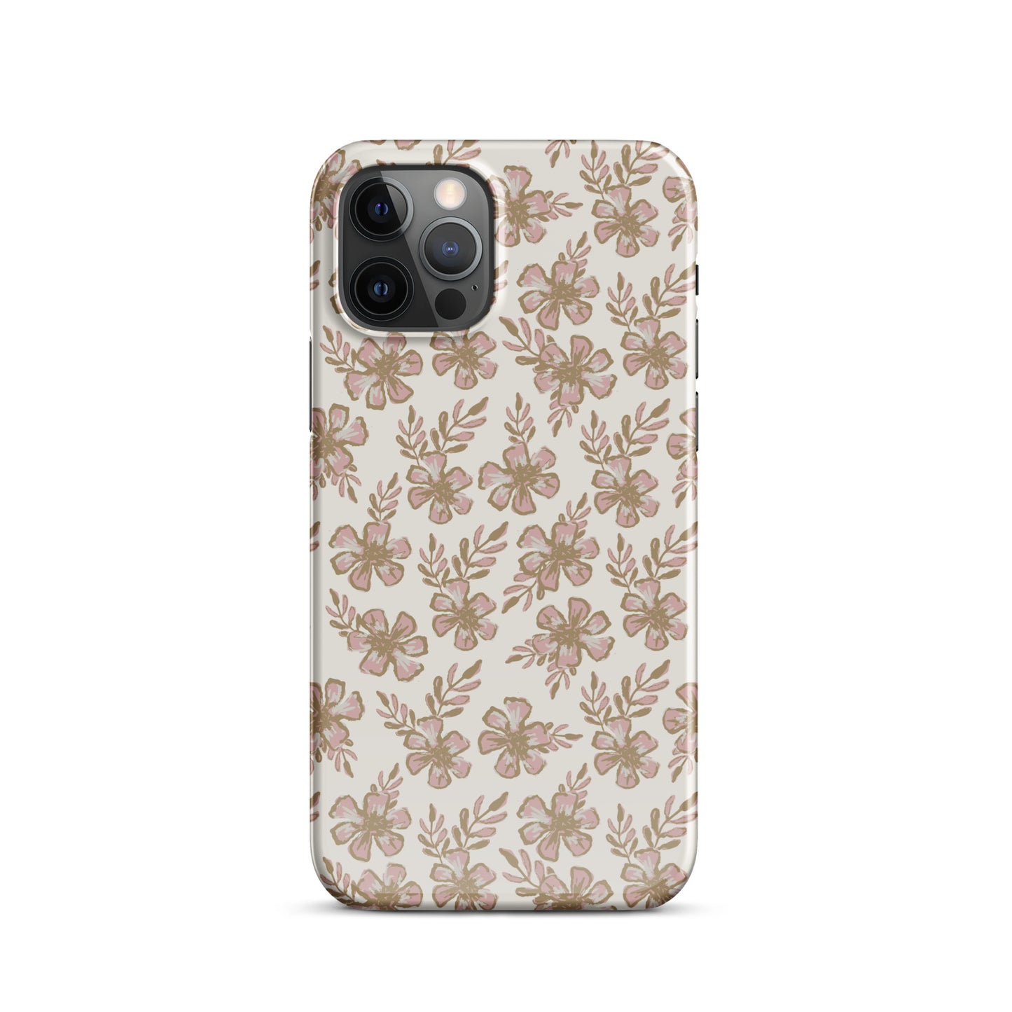 Pink Floral IPhone Case
