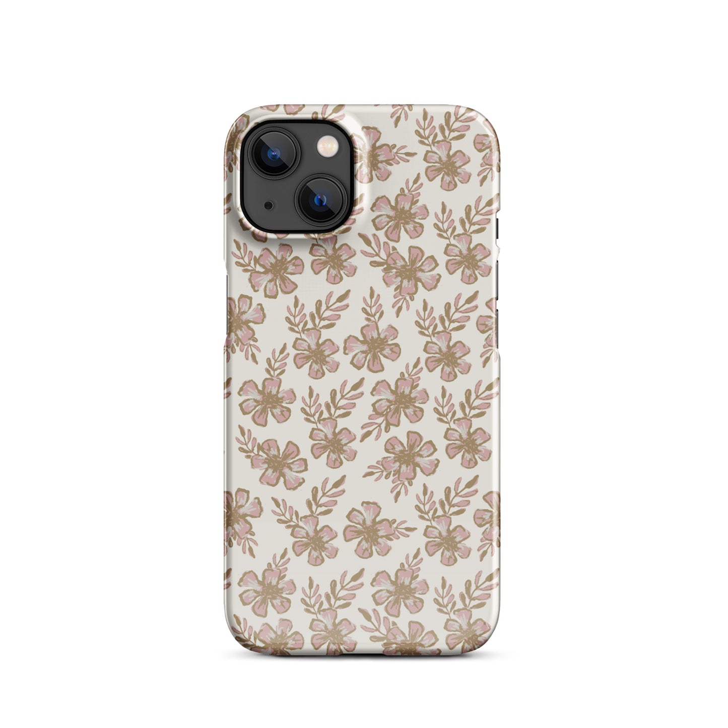Pink Floral IPhone Case