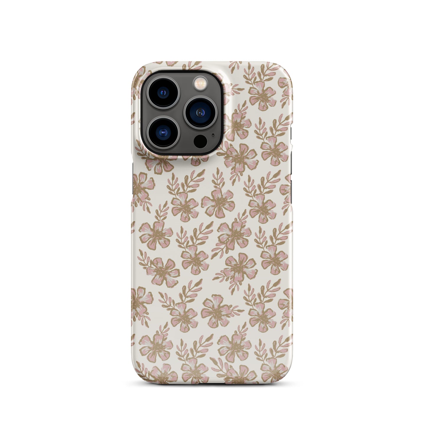 Pink Floral IPhone Case
