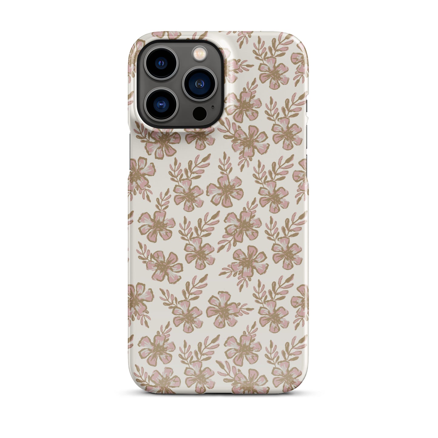Pink Floral IPhone Case