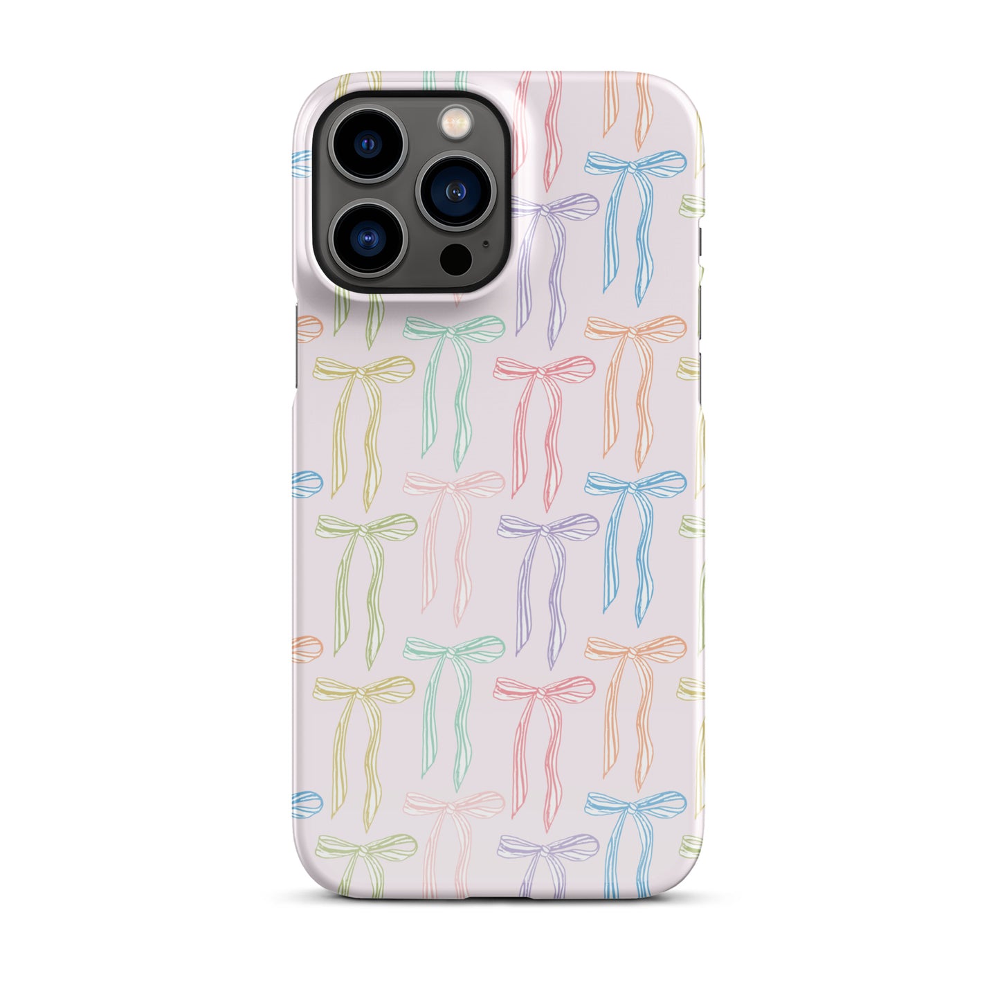 Pink Pastel Bow IPhone Case