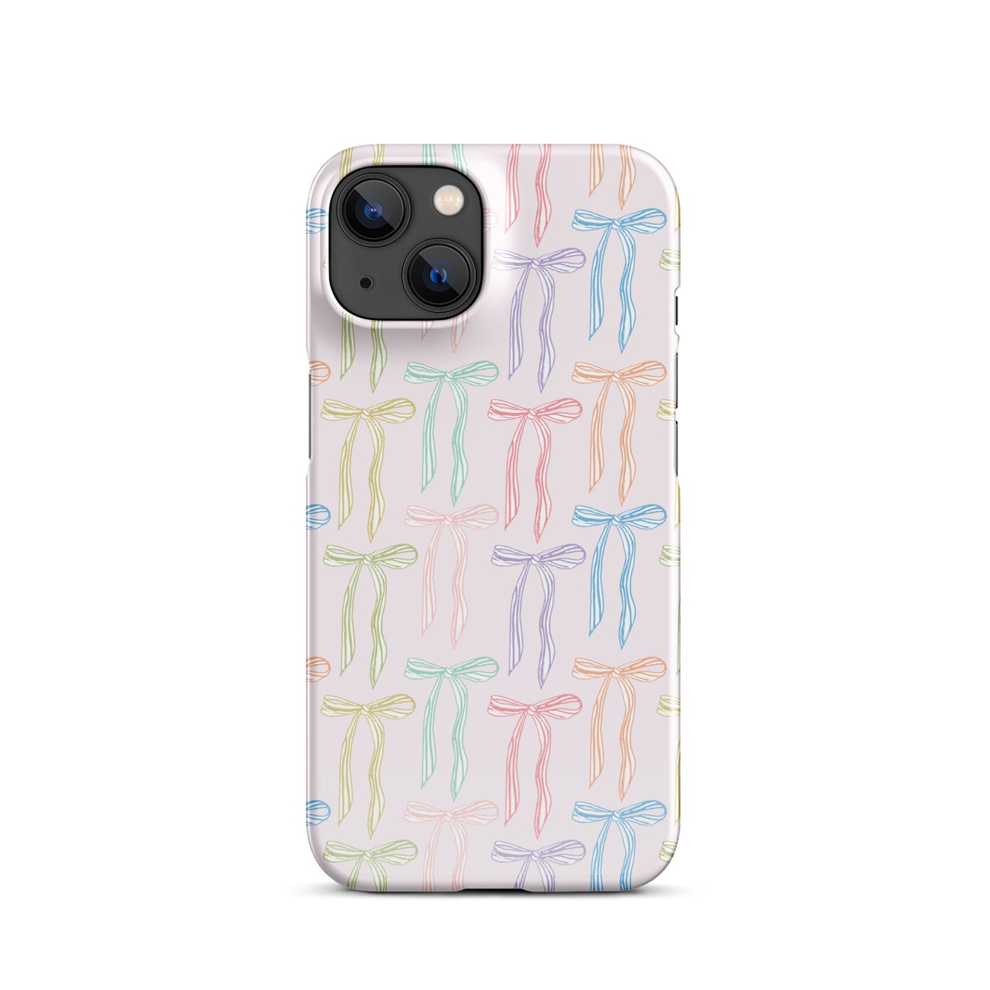 Pink Pastel Bow IPhone Case