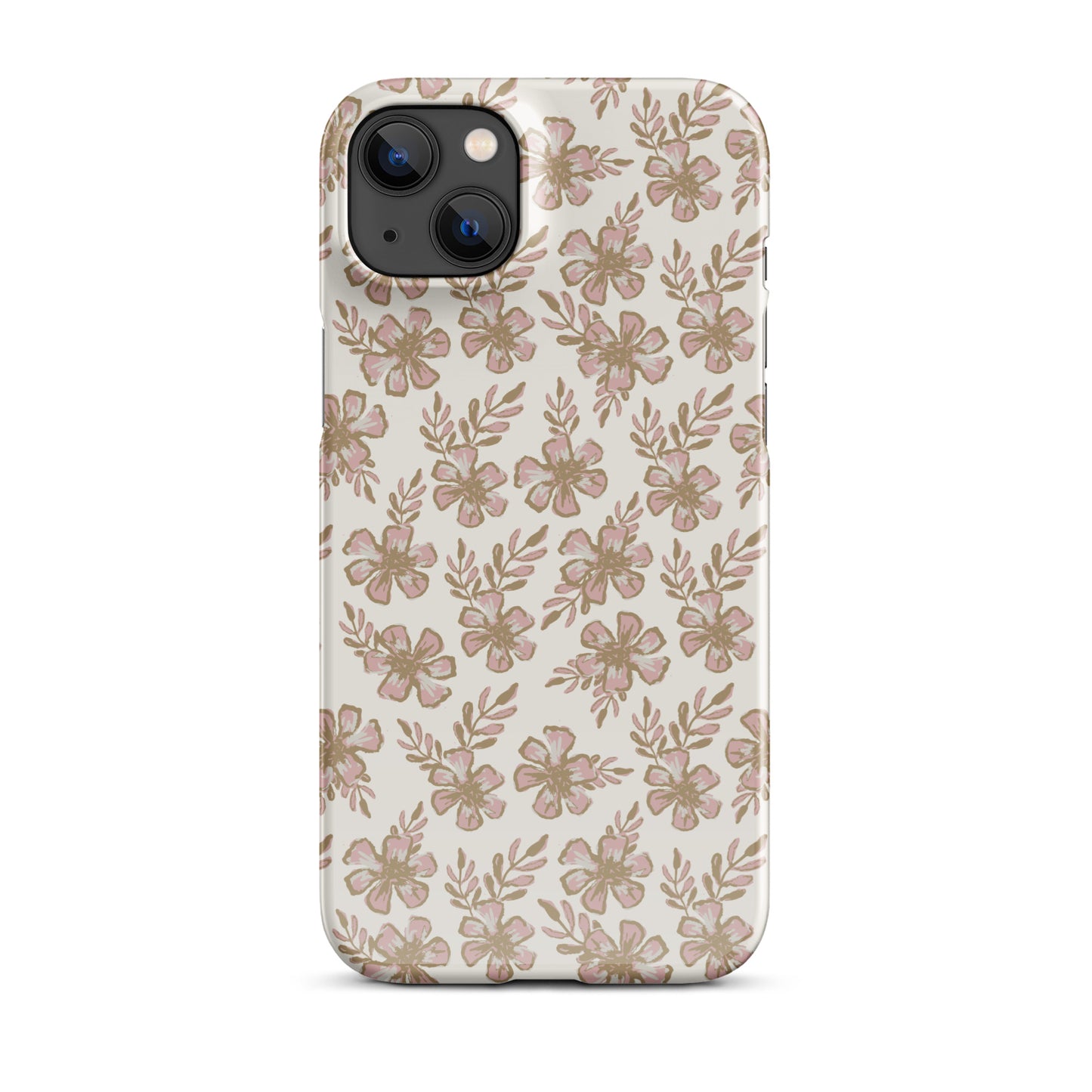 Pink Floral IPhone Case