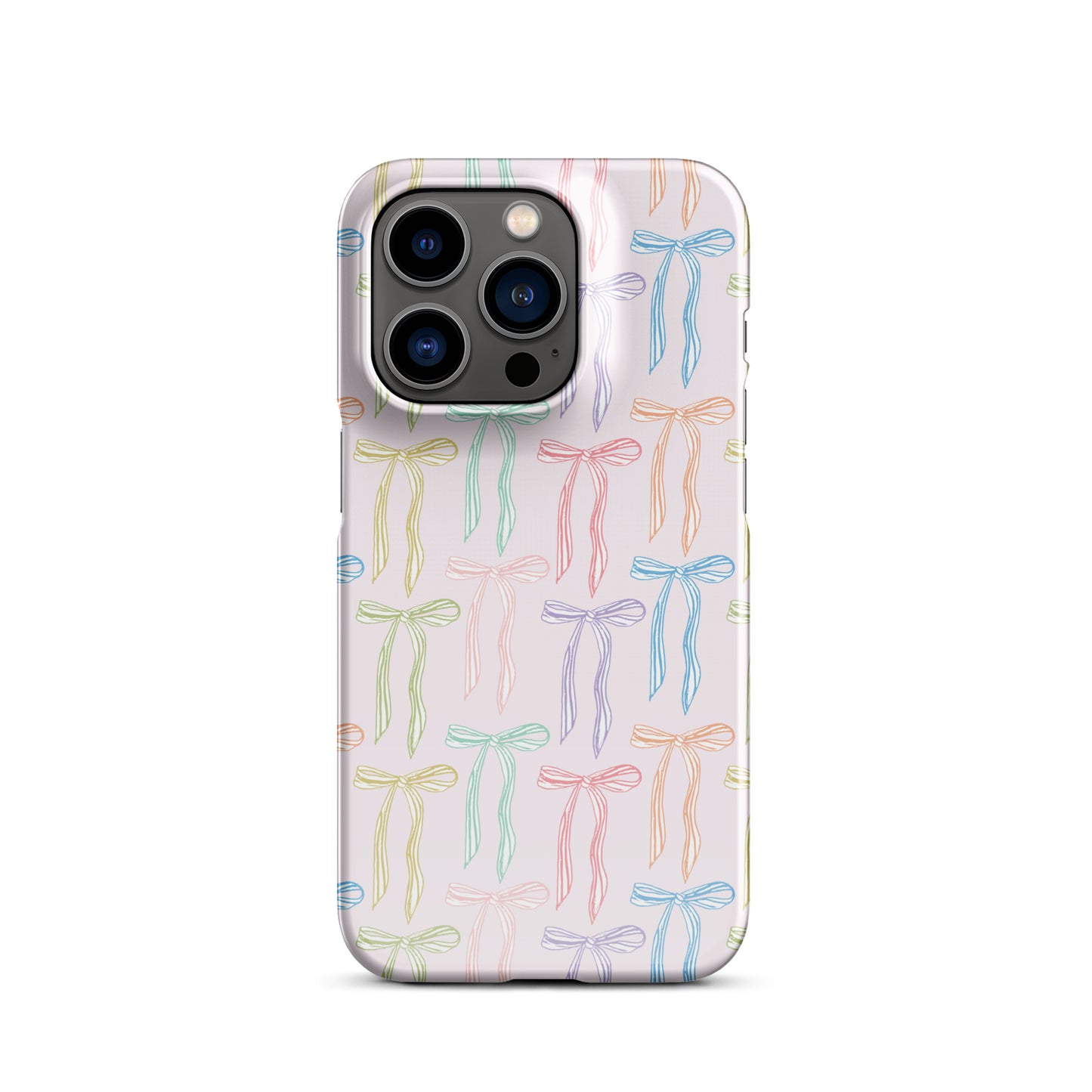 Pink Pastel Bow IPhone Case