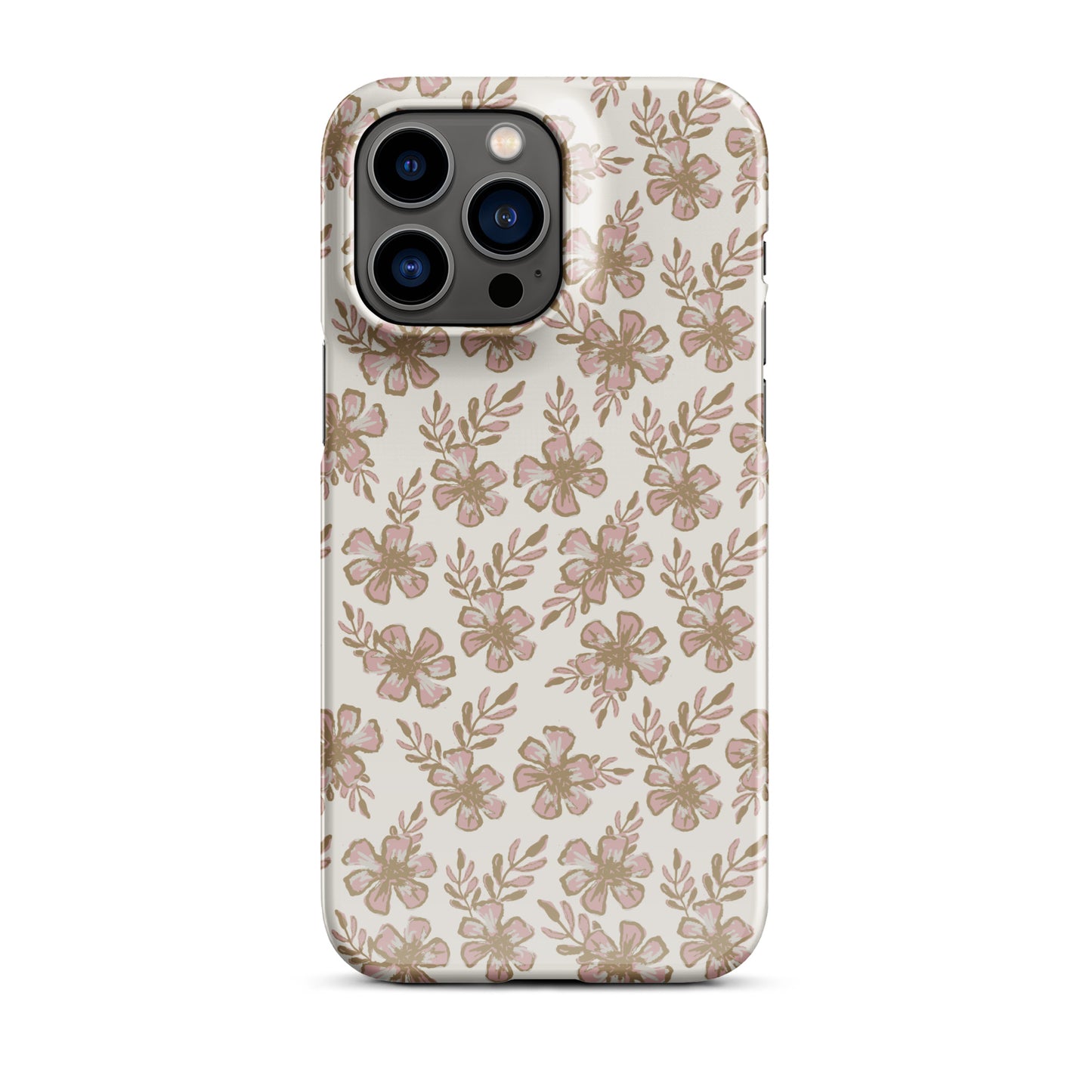 Pink Floral IPhone Case