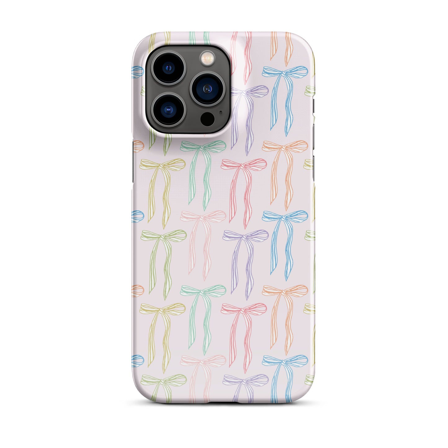 Pink Pastel Bow IPhone Case
