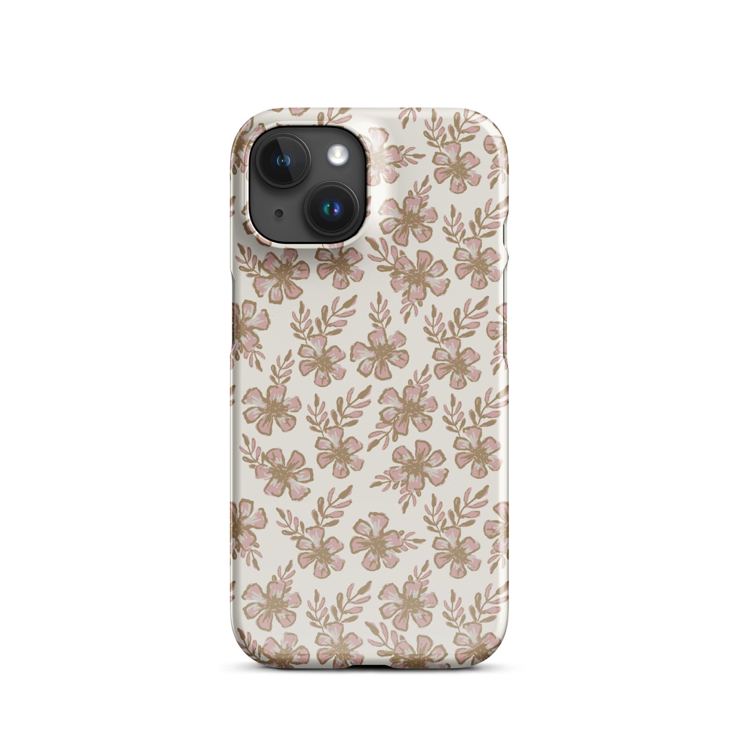 Pink Floral IPhone Case