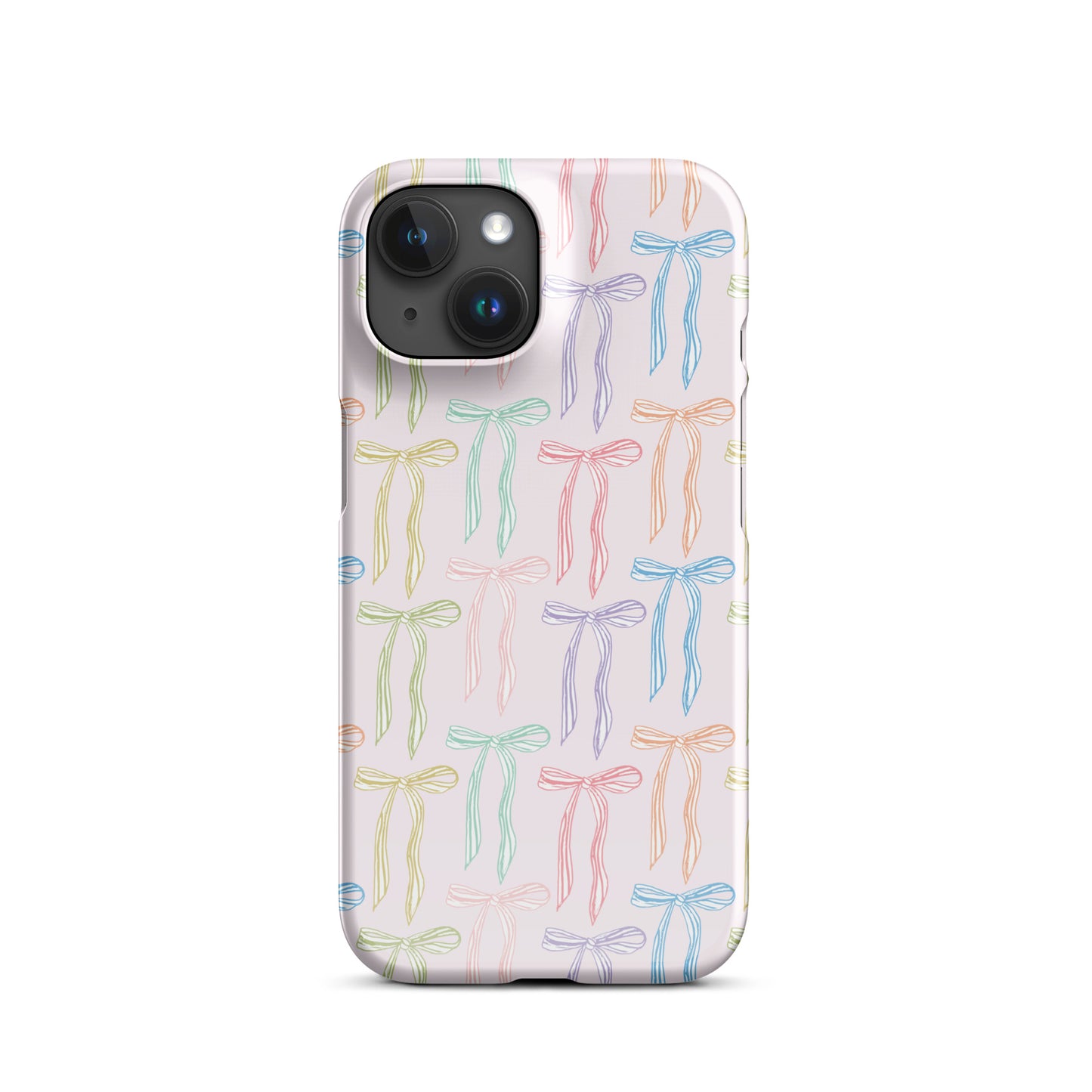 Pink Pastel Bow IPhone Case
