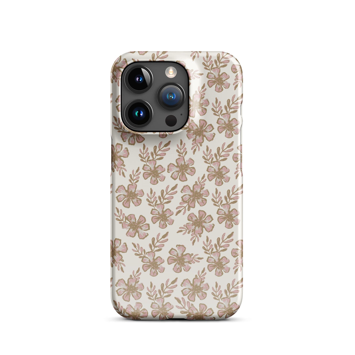 Pink Floral IPhone Case