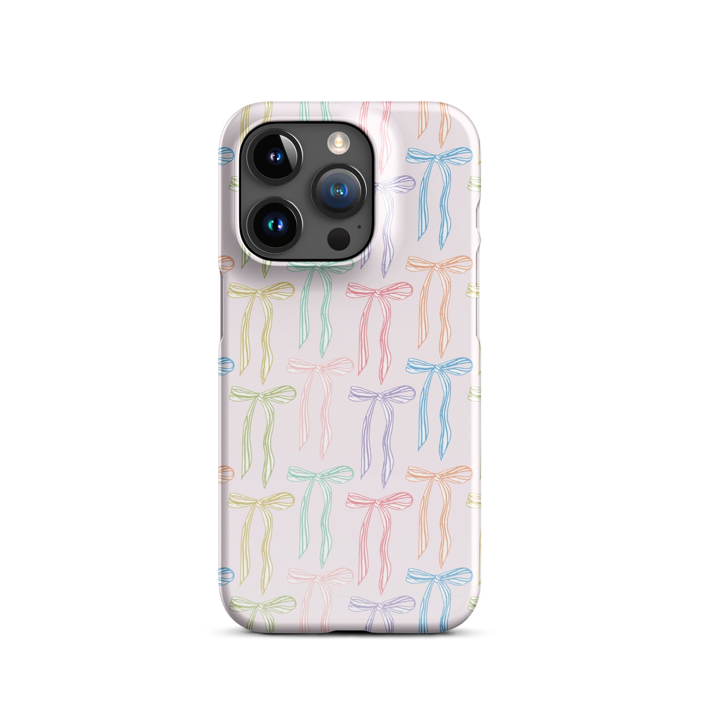 Pink Pastel Bow IPhone Case