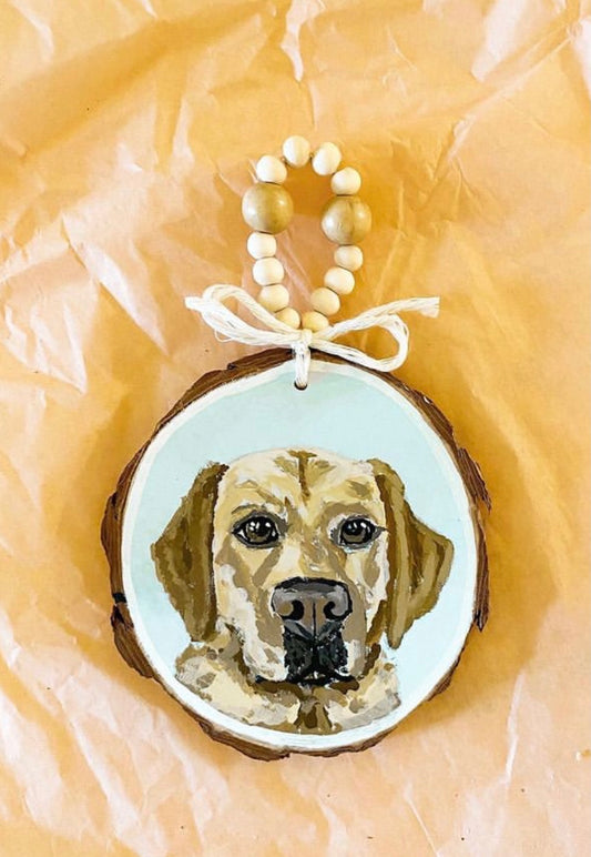 Custom Painted Pet Ornament