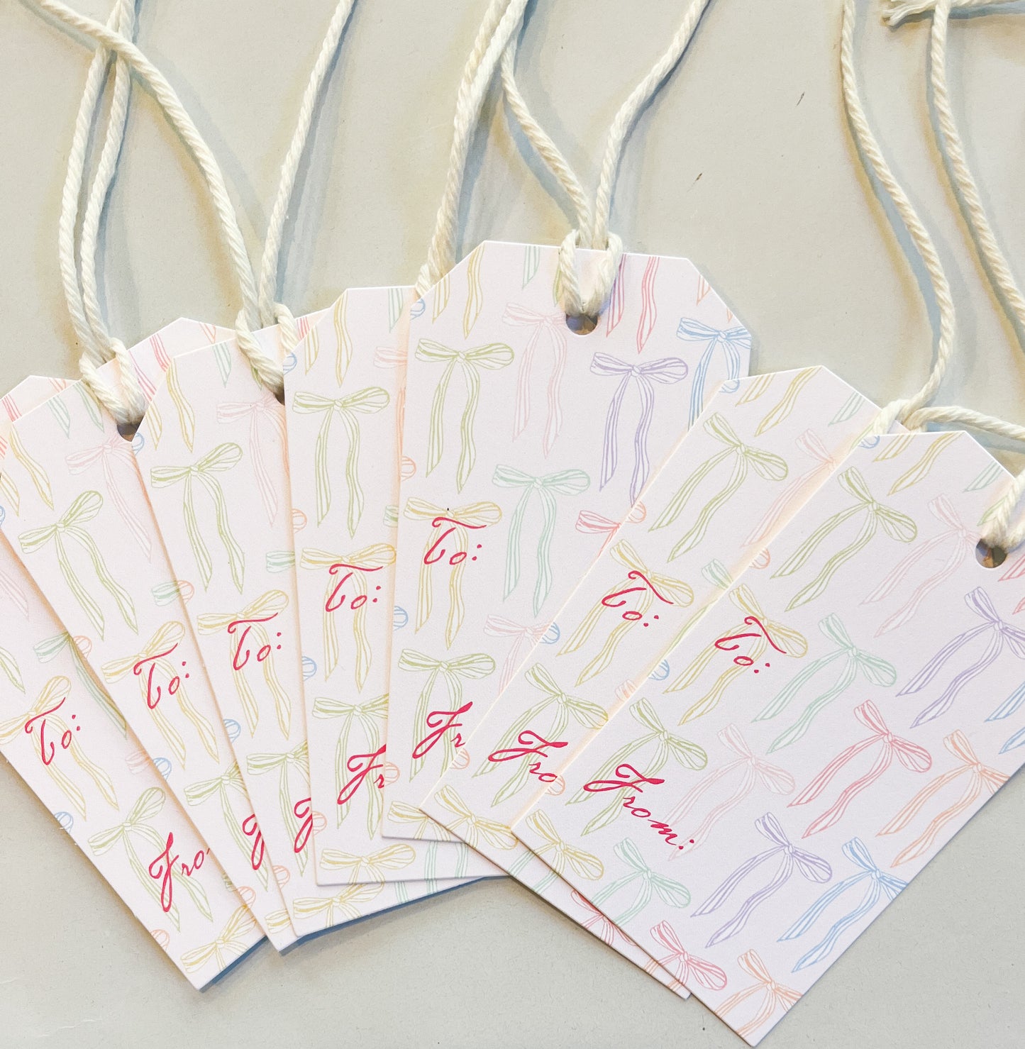 Bow Gift Tags
