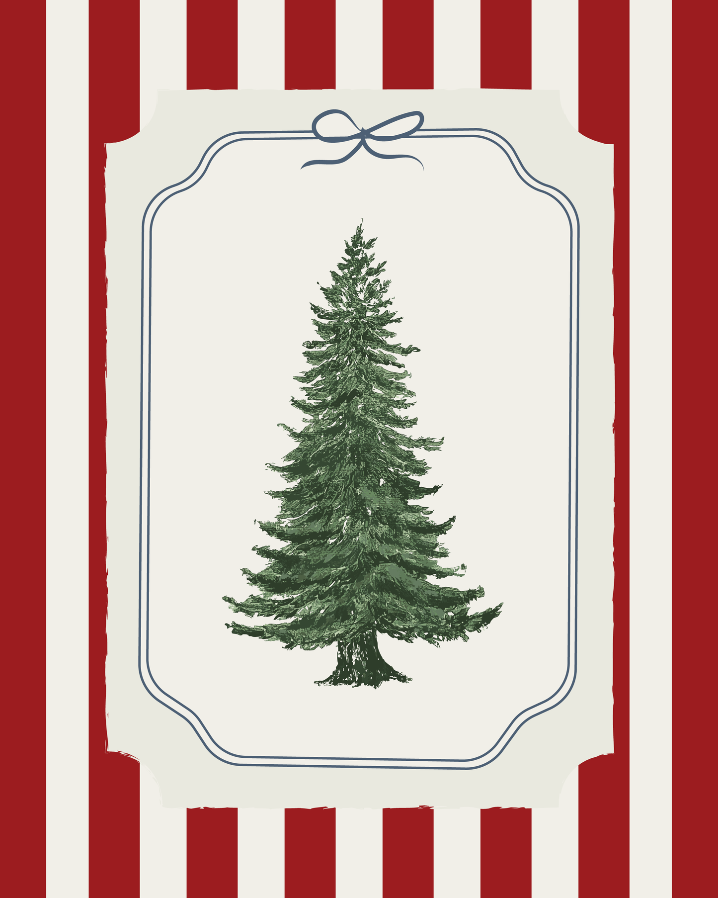 Christmas Tree Art Print