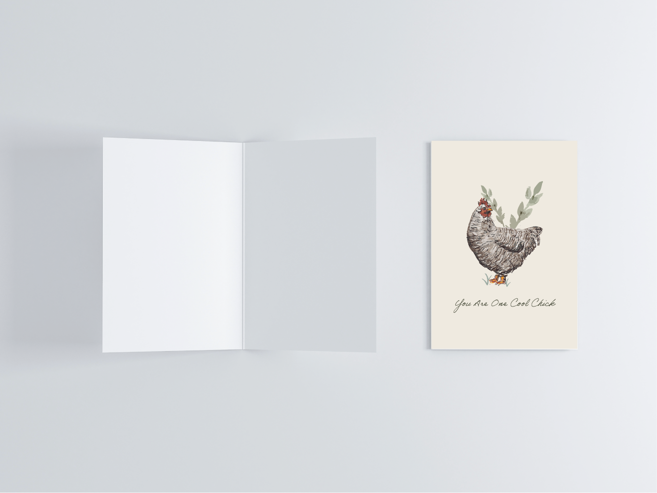Chicken Notecard