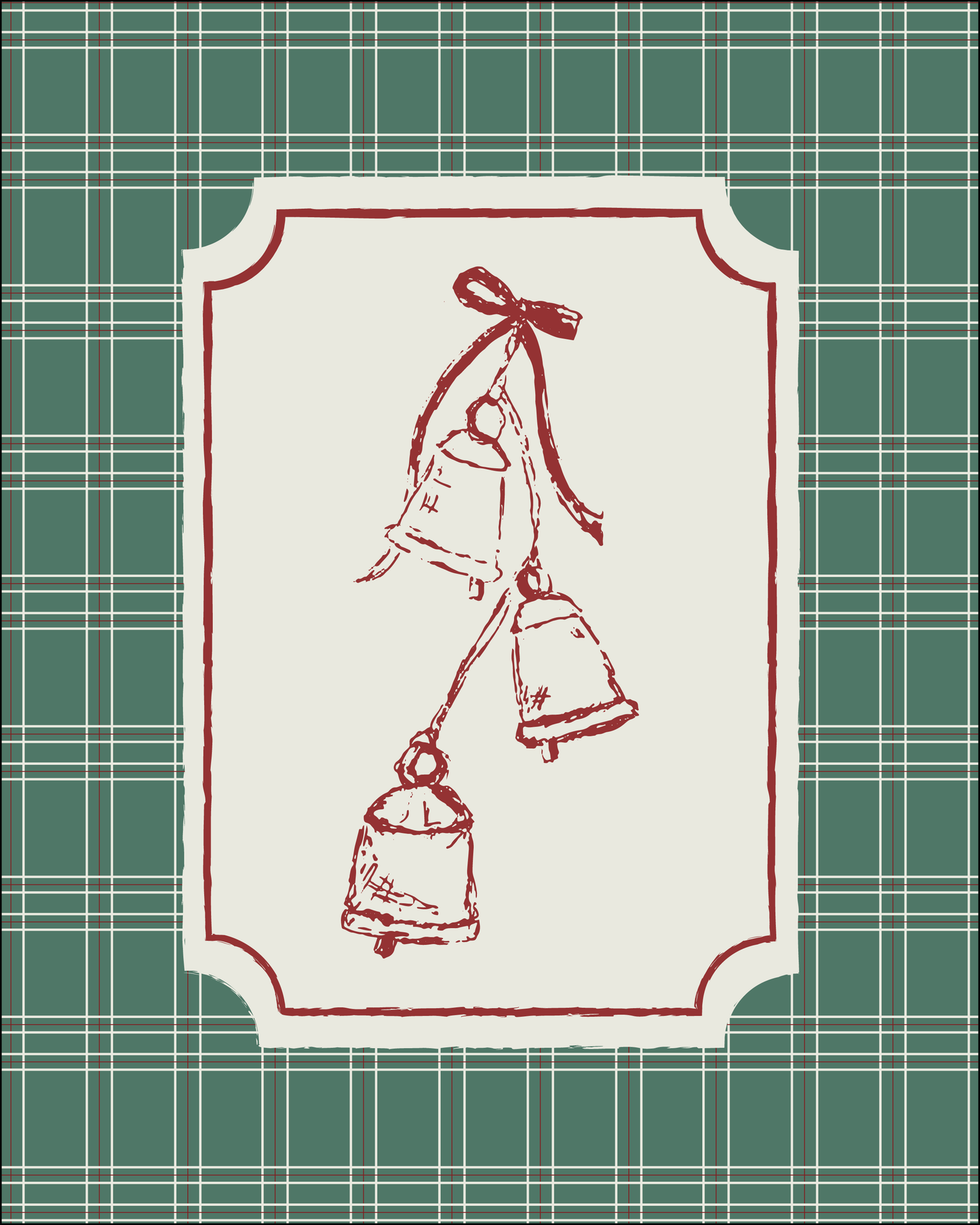 Christmas Bells Art Print