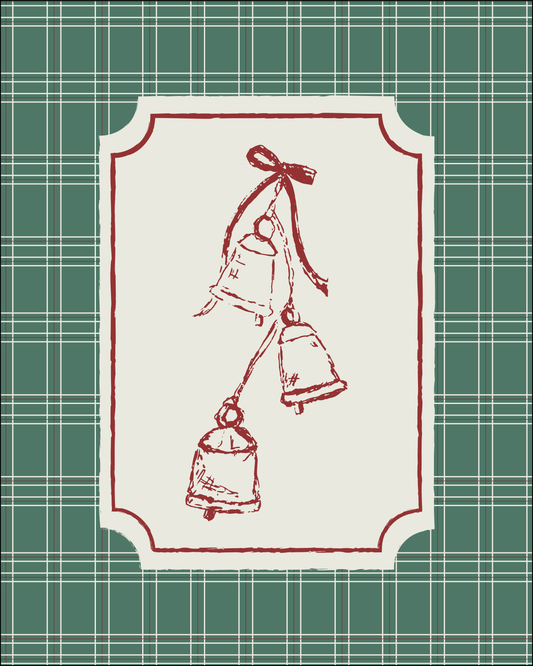Christmas Bells Art Print