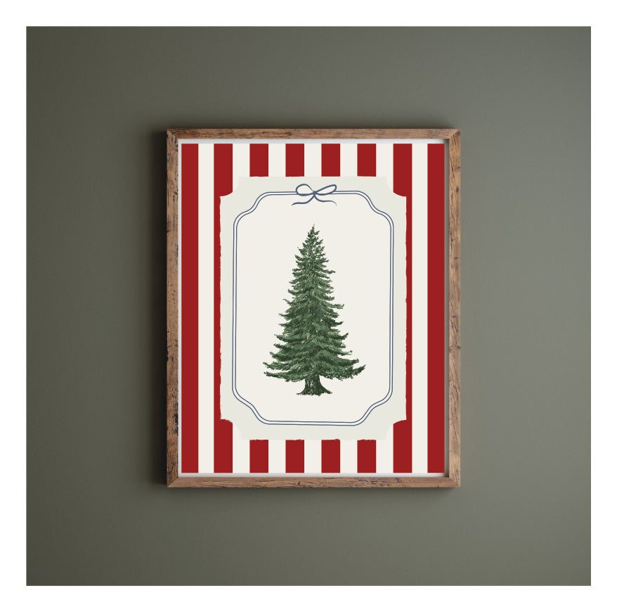 Christmas Tree Art Print