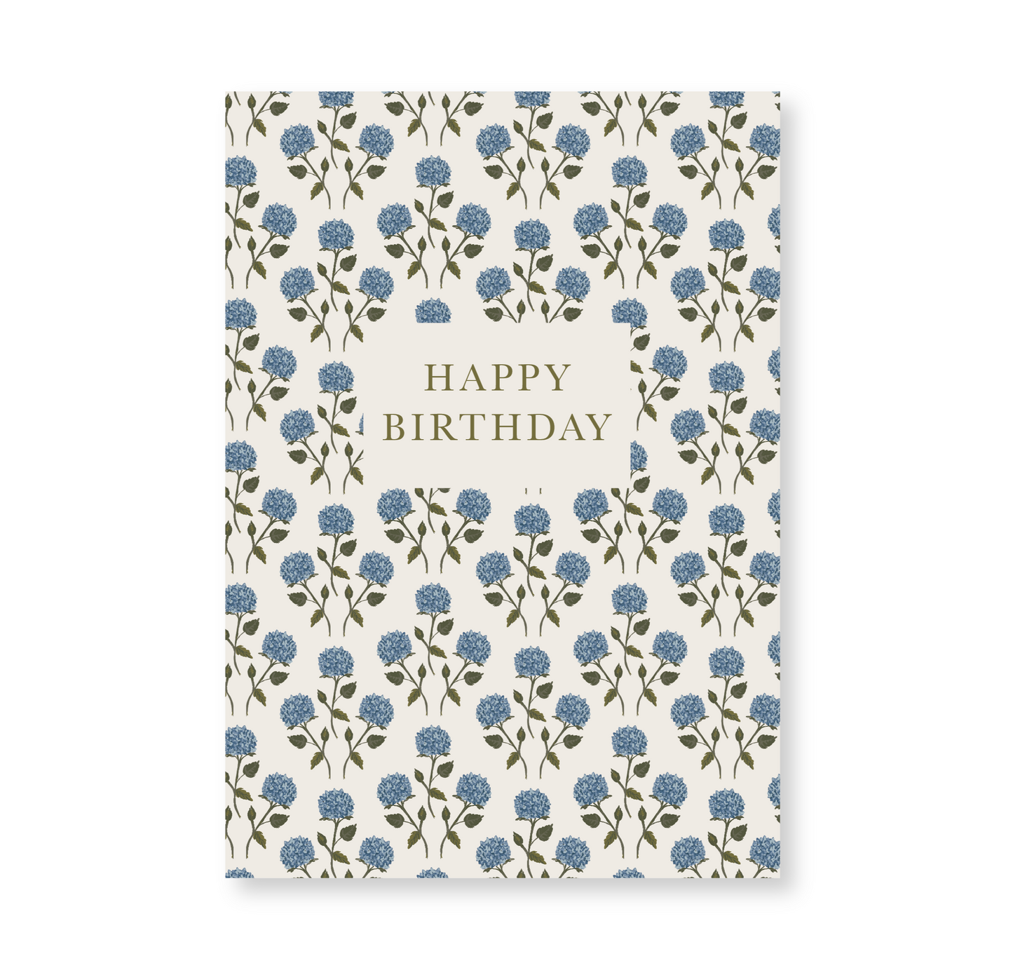 Hydrangea Birthday Card