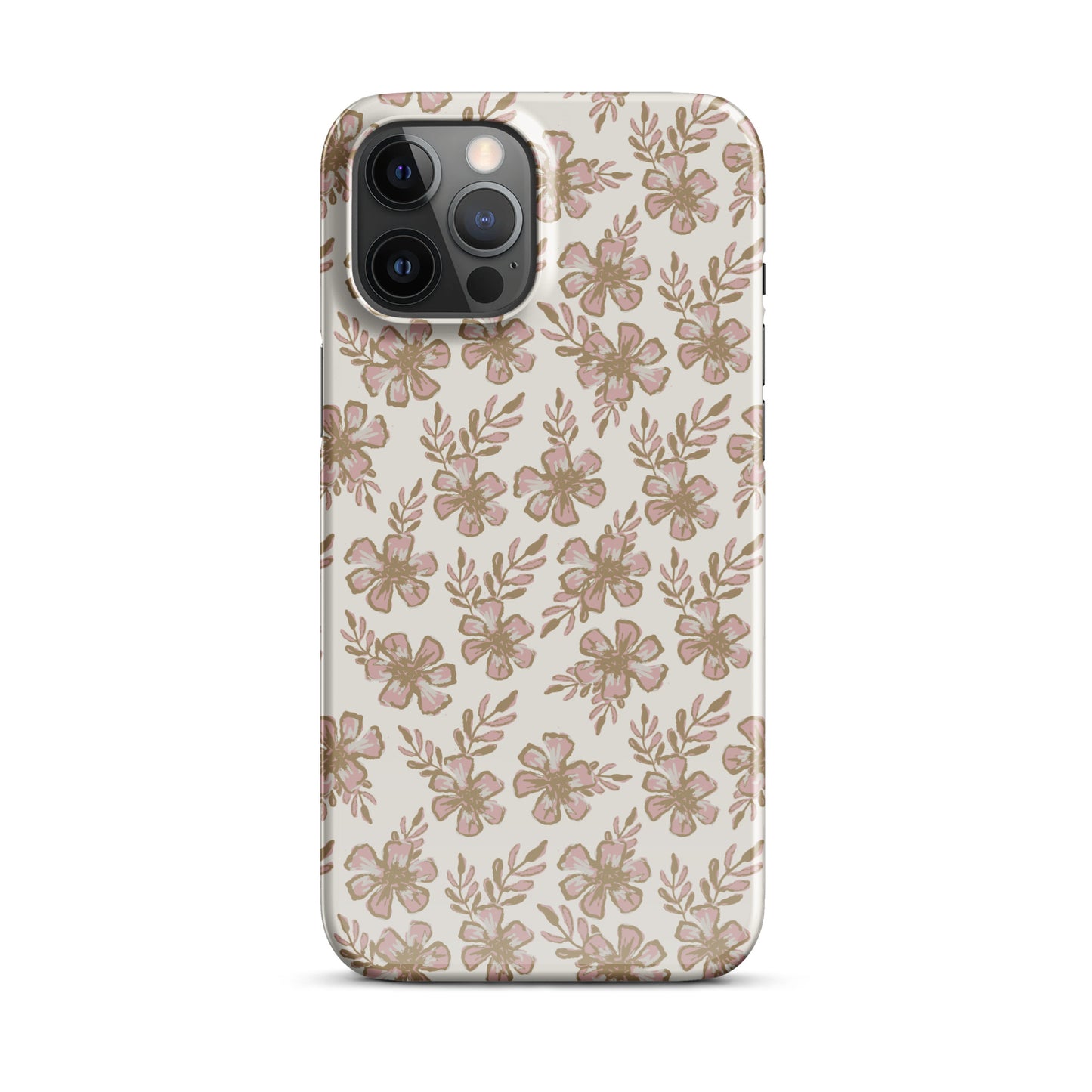 Pink Floral IPhone Case