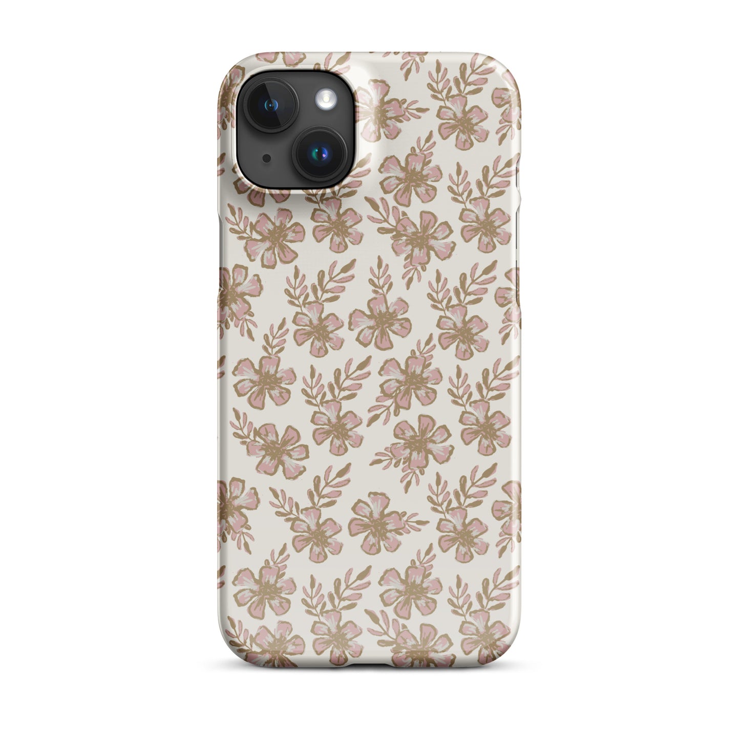 Pink Floral IPhone Case