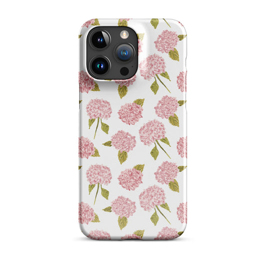 Pink Hydrangea IPhone Case